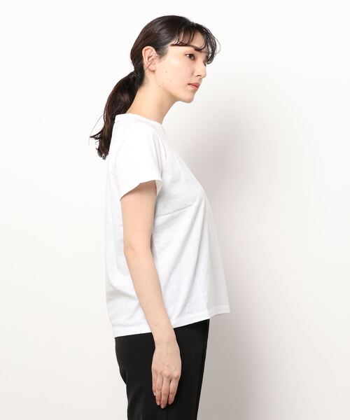 「agnes b.」 半袖Tシャツ 1 ホワイト レディース_画像3