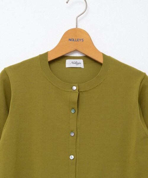 NOLLEY'S（ノーリーズ） カーディガン 「手洗い可能」「アンサンブル