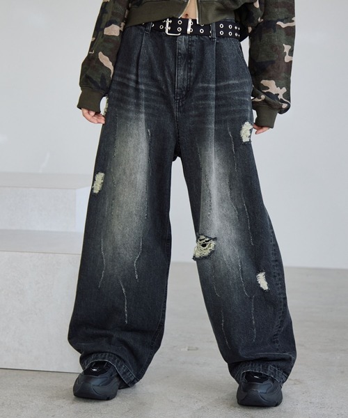 PBLIM ジーンズ デニム デニムパンツ 「UNISEX」エイジングデニム