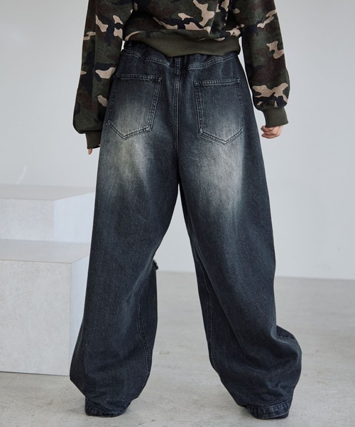 PBLIM ジーンズ デニム デニムパンツ 「UNISEX」エイジングデニム