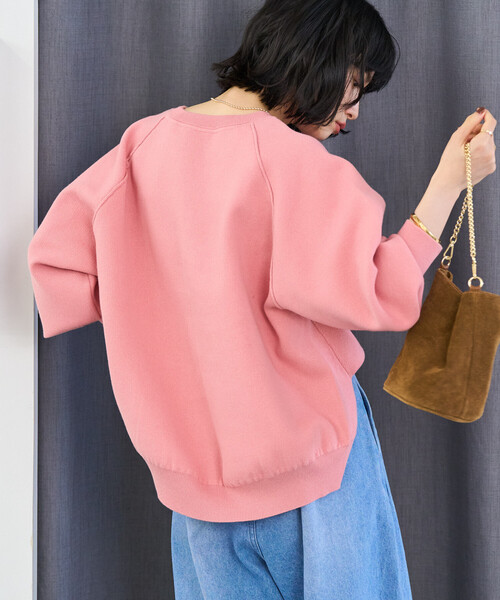 ニット セーター 「マシーンウォッシャブル」 スウェットライクニット プルオーバー レディース | FREAK'S STORE | 05