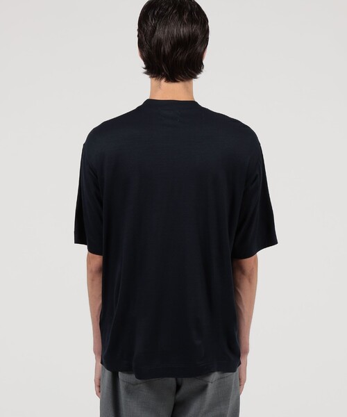 TOMORROWLAND（トゥモローランド） tシャツ ウールジャージー モック