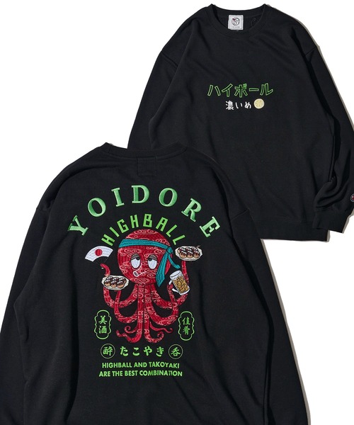 ADPOSION（アドポーション） トレーナー スウェット 「YOIDORE」ハイ