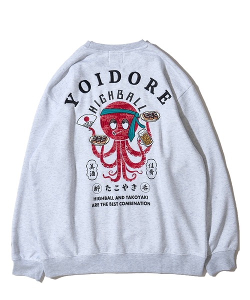 ADPOSION（アドポーション） トレーナー スウェット 「YOIDORE」ハイ