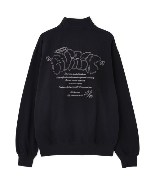 オーバーサイズ　hiphop グラフィック　スウェット　パーカー　古着　長袖 ワンフォークロージング 1111clothing ◇エモーショナル