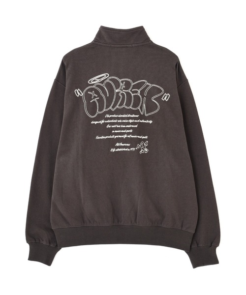 AVIREX トレーナー スウェット 「直営店限定」GRAFFITI HALF ZIP