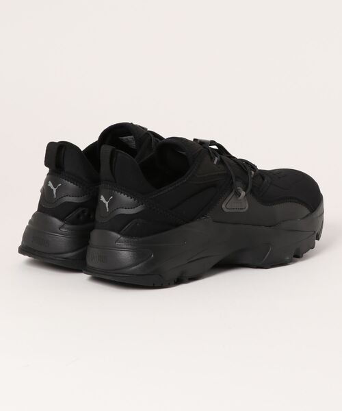 「PUMA」 ローカットスニーカー 24.5cm オフホワイト レディース