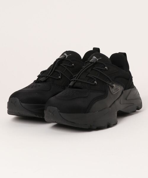 「PUMA」 ローカットスニーカー 24.5cm オフホワイト レディース