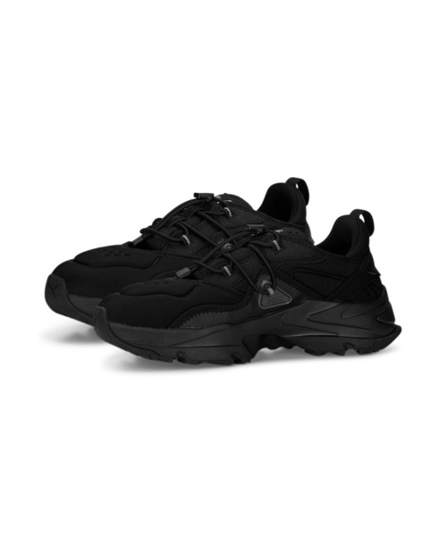 「PUMA」 ローカットスニーカー 24.5cm オフホワイト レディース