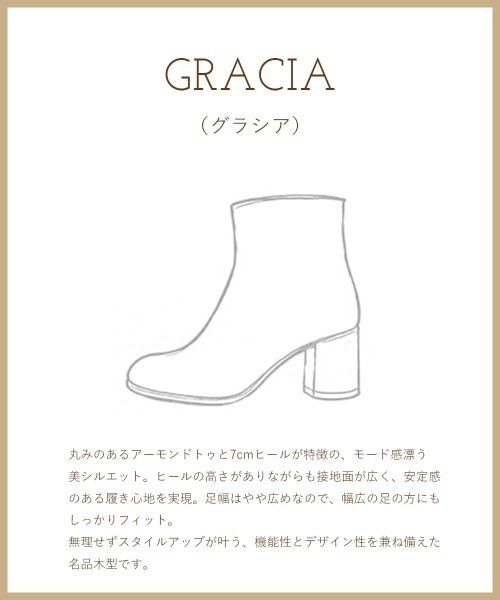 PELLICO SUNNY（ペリーコサニー） ブーツ GRACIA ショートブーツ 7.0cm