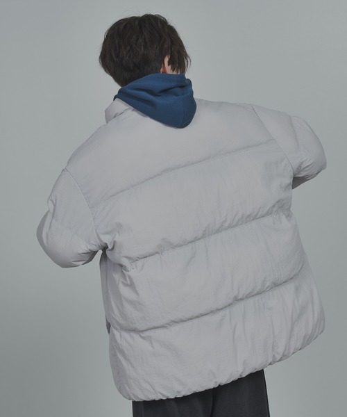 「ADAMASTE」 中綿ブルゾン LARGE ブラック メンズ_画像9