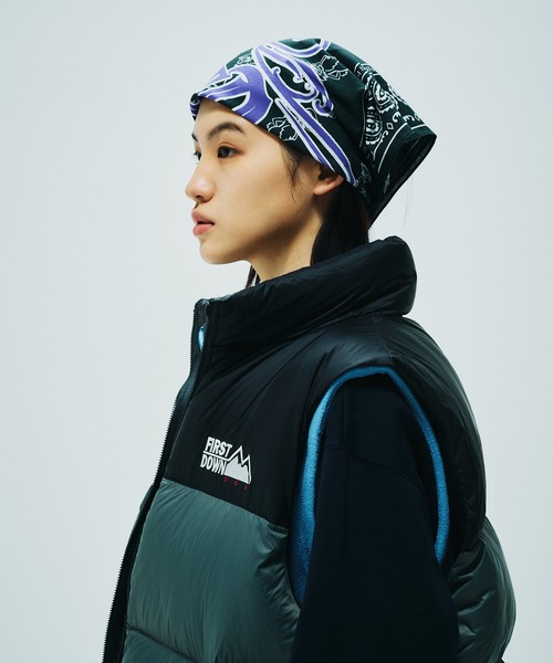 FIRST DOWN（ファーストダウン） ダウンベスト ベスト ライトバブル