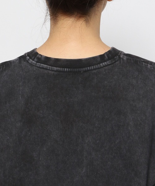 「Anui」 半袖Tシャツ LARGE チャコールグレー レディース_画像2