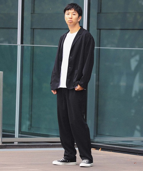 BEAMS HEART（ビームス ハート） セットアップ S ブラック メンズ