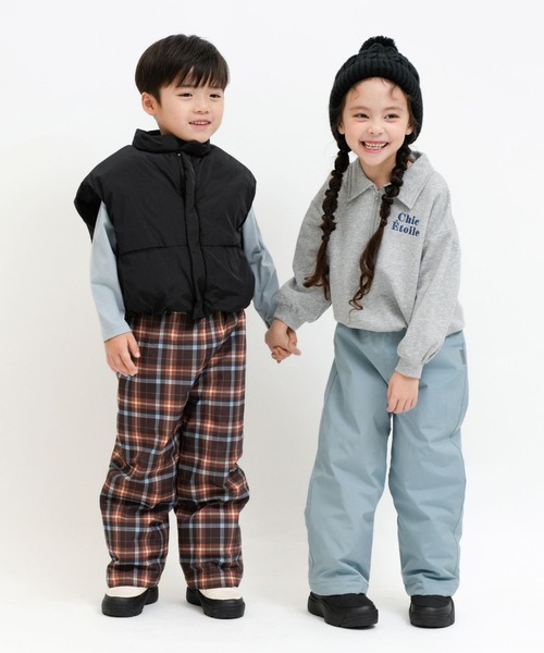 RIO（リオ） パンツ 「撥水/中綿/丈調整可」スノーパンツ キッズ 子供