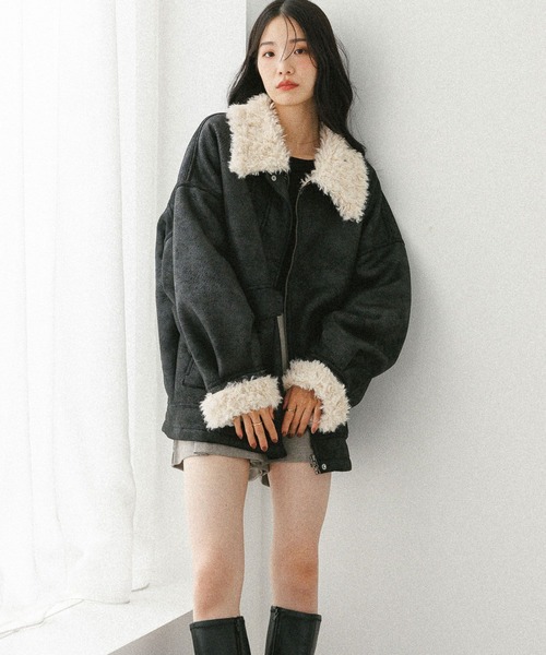 Heather ムートンコート ボアコート 「今季No.1！大注目の愛され