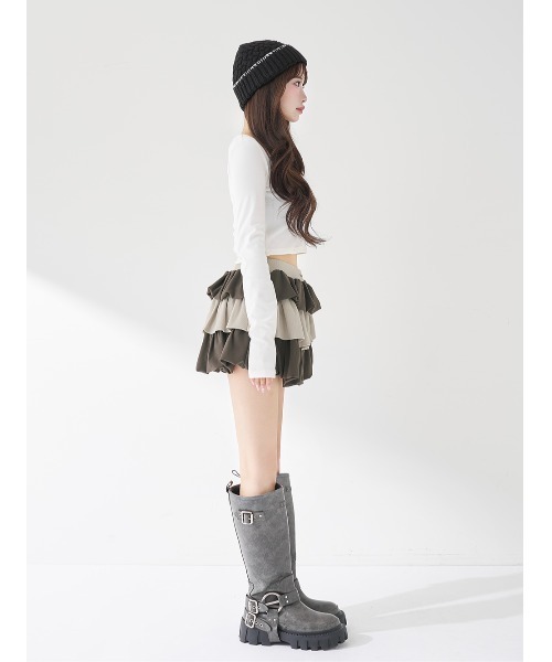 ダーリッチ スカート ドットツイードミニスカート – Darich (ダーリッチ)