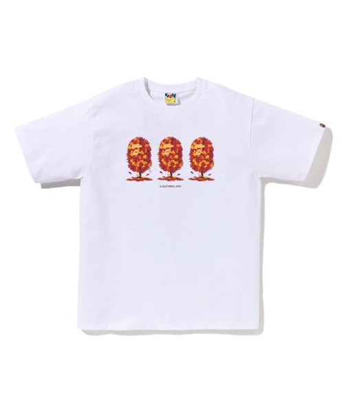 A BATHING APE（アベイシングエイプ） tシャツ JAPAN AUTUMN APE HEAD