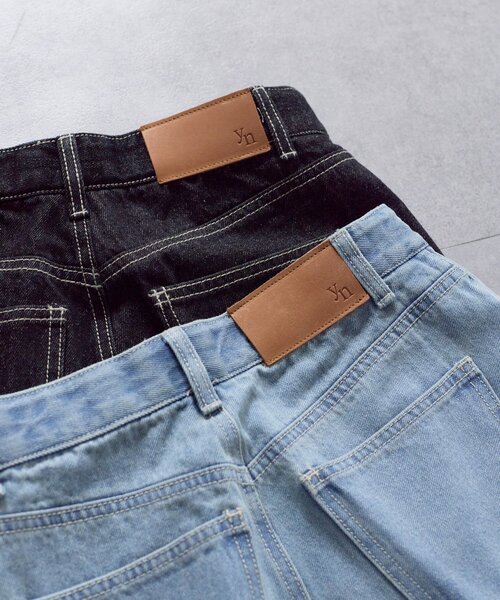 Thevon（ゼヴォン） パンツ 「Yuna企画」ハイウエストタックワイド