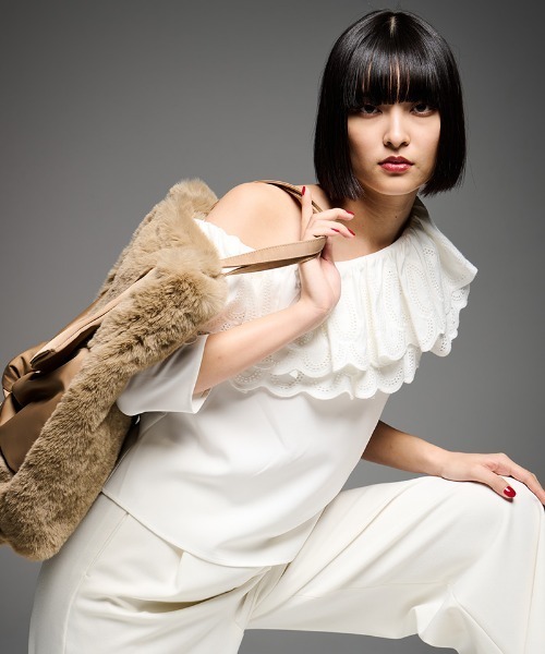 ショルダーバッグ バッグ JENNEリボンエコファートート レディース