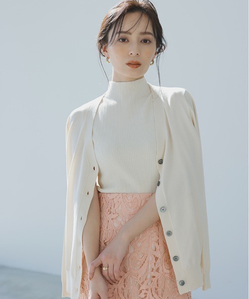 anuans（アニュアンス） ニットカーディガン FREE グレー レディース