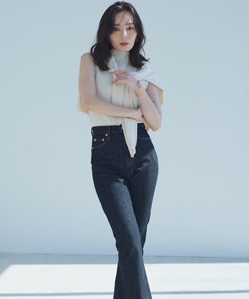 anuans（アニュアンス） ニットカーディガン FREE グレー レディース