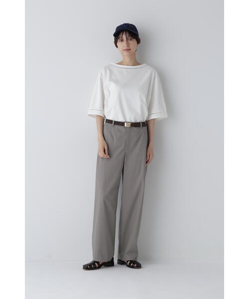 「human woman」 半袖カットソー MEDIUM グリーン レディース_画像3