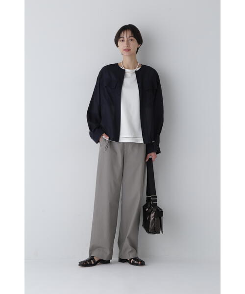 「human woman」 半袖カットソー MEDIUM グリーン レディース_画像4