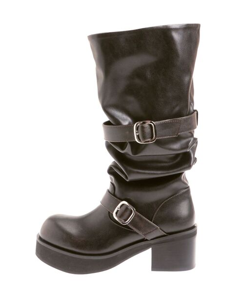 EMODA（エモダ） ブーツ ルーズベルトブーツ レディース : ZOZOTOWN