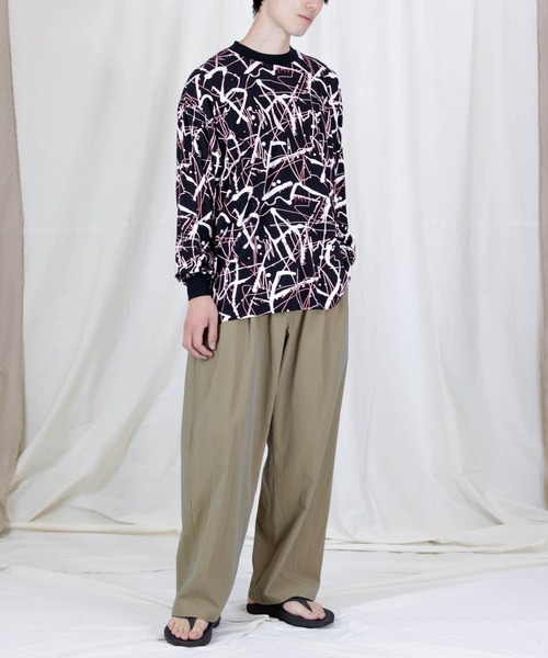 「Iroquois」 長袖Tシャツ 1 ブルー メンズ_画像3