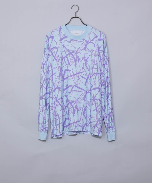 「Iroquois」 長袖Tシャツ 1 ブルー メンズ_画像5