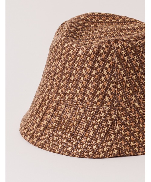 「La Maison de Lyllis」 ハット 57cm ブラウン レディース_画像5