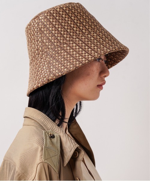 「La Maison de Lyllis」 ハット 57cm ブラウン レディース_画像6