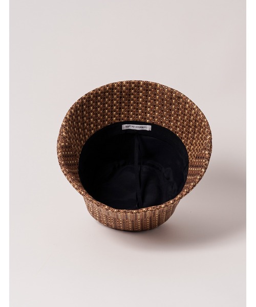 「La Maison de Lyllis」 ハット 57cm ブラウン レディース_画像9