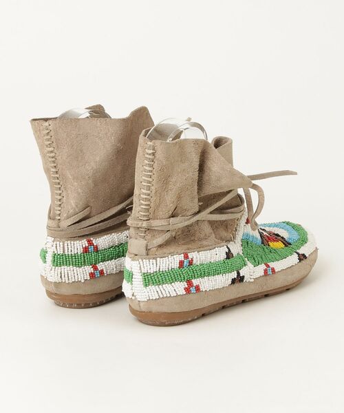 「House Of Harlow1960」 ブーツ 37.5 ベージュ レディース_画像2