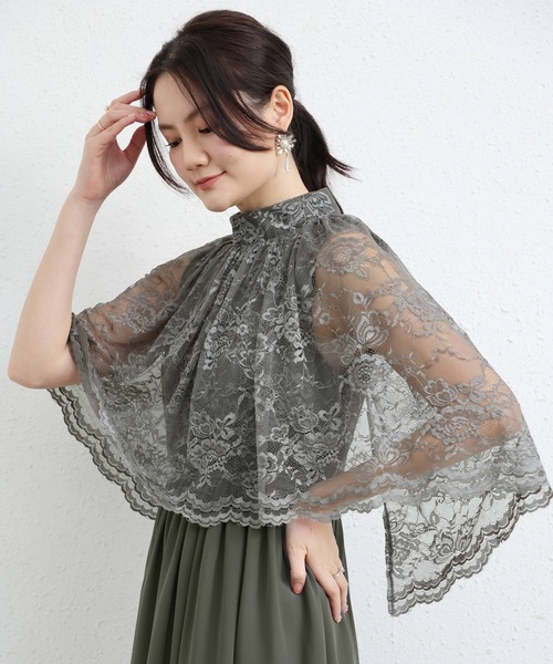 「Cinderella」 ノースリーブワンピース X-LARGE ネイビー レディース_画像2