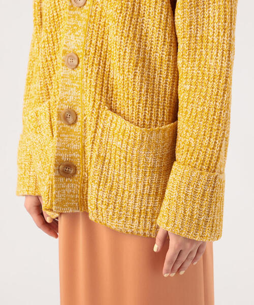 「TOMORROWLAND」 ニットカーディガン S ピンク系その他 レディース_画像9