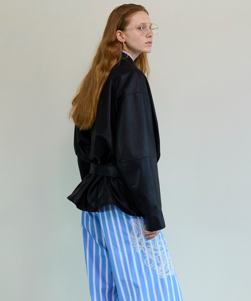 MAISON SPECIAL（メゾンスペシャル） ブルゾン アウター Belted Faux