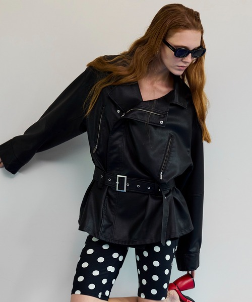 MAISON SPECIAL（メゾンスペシャル） ブルゾン アウター Belted Faux