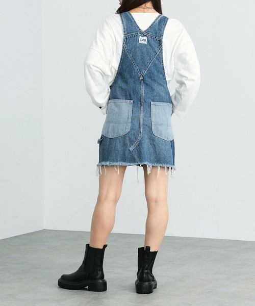 「Lee」 サロペットスカート X-SMALL ブルー系その他 レディース_画像9