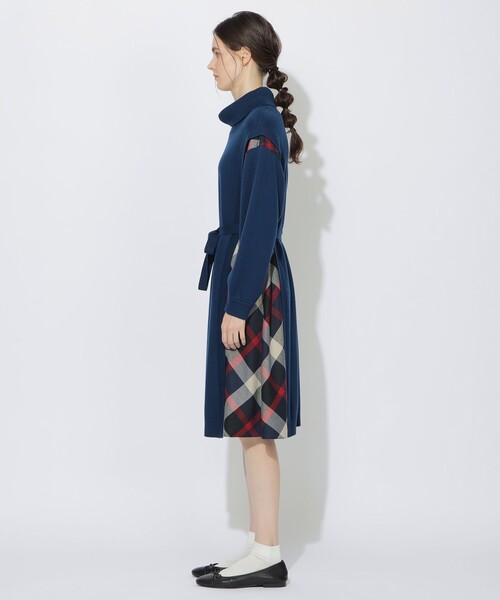 ブルーレーベルクレストブリッジ ワンピース チェックのおすすめ人気