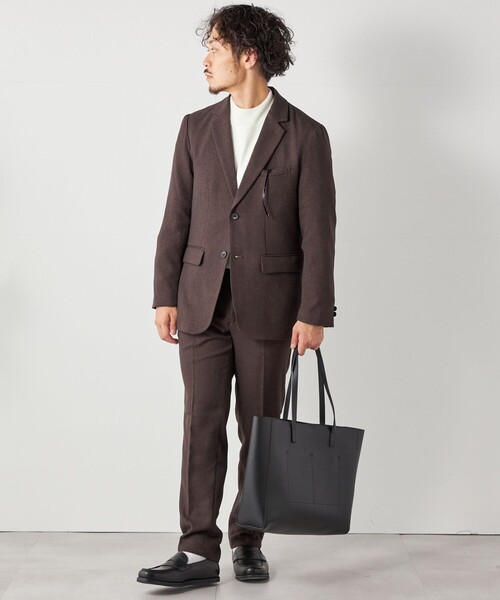 「SHIPS any」 スーツ MEDIUM ネイビー メンズ_画像5