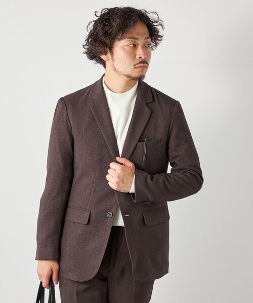 「SHIPS any」 スーツ MEDIUM ネイビー メンズ_画像9