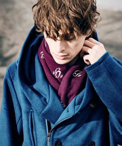 「glamb」 ピーコート S グレー メンズ_画像5