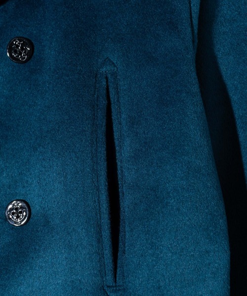 「glamb」 ピーコート S グレー メンズ_画像9