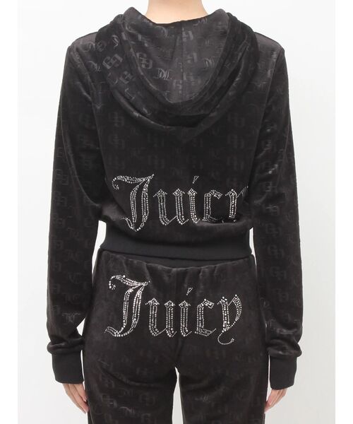 JUICY COUTURE ジューシークチュール ベロアファートラックパーカー Juicy Couture - JUICY COUTURE ジューシークチュール パーカー S