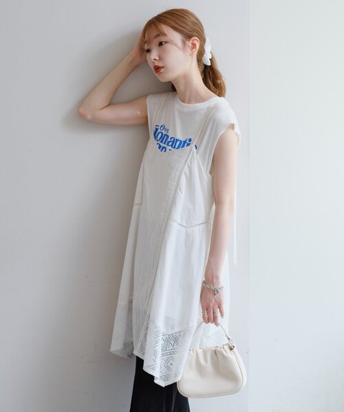 「Kastane」 キャミソールワンピース FREE ブラック レディース_画像8