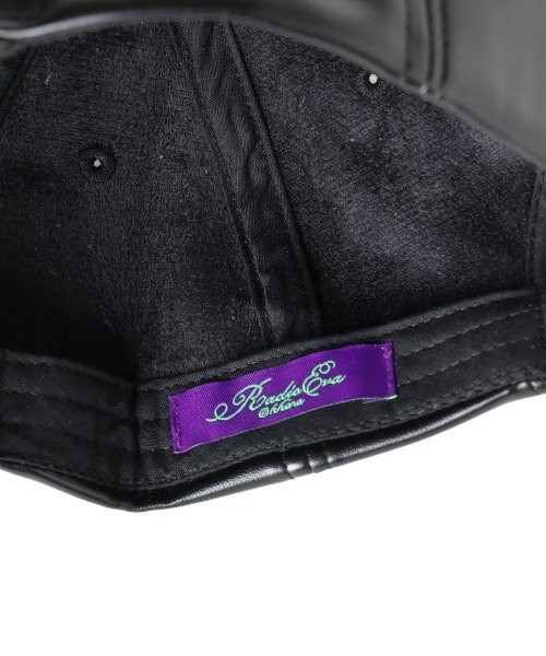 RADIO EVA キャップ 帽子 RADIO EVA C057 EVA-01 Vegan Leather Cap by