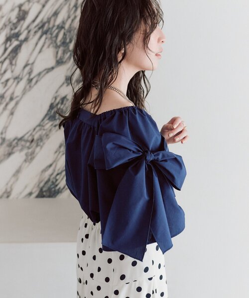 La boutique Bonbon（ラブティックボンボン） ブラウス シャツ 半袖