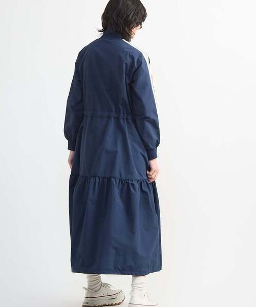 CONVERSE TOKYO ワンピース SIDE LINE TRACK TIERED DRESS : ZOZOTOWN